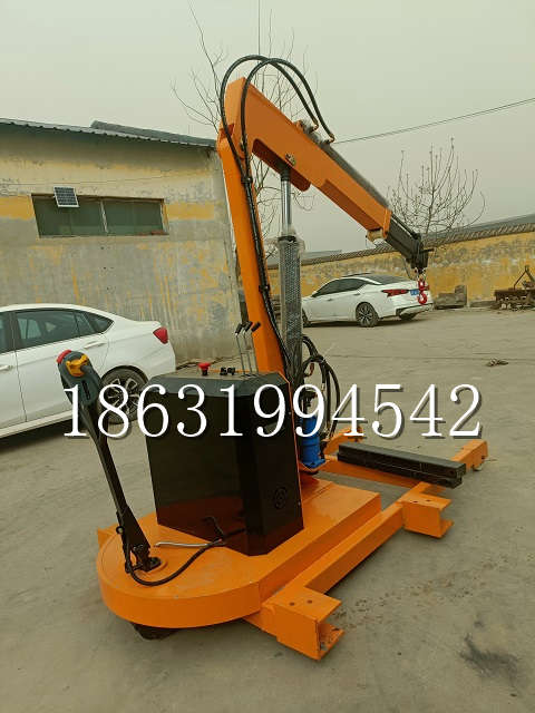 土库镇自卸车厢随车吊 自制轮式四不像起重机 四驱平板吊 5吨 贵盛