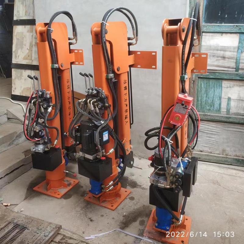 土库镇重汽蓝牌随车吊 3.2吨 国六动力强 液压驱动 农用自卸起重机